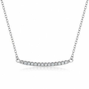 SOFIA stříbrný náhrdelník se zirkony IS028CT167