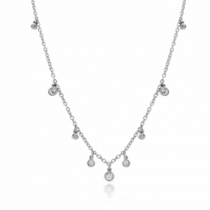 SOFIA stříbrný náhrdelník se zirkony CAMN21066-CZ-SS