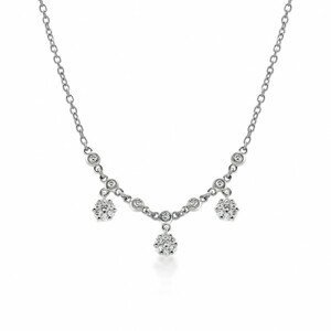 SOFIA stříbrný náhrdelník se zirkony CAMN22314-CZ-SS