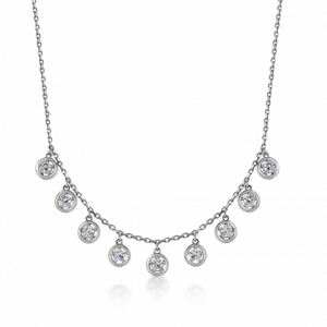 SOFIA stříbrný náhrdelník se zirkony CJMJ2824-1N