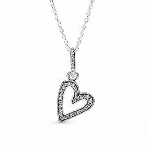 PANDORA náhrdelník se srdcem 398688C01-50