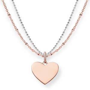 THOMAS SABO náhrdelník Heart LBKE0004-415-12-L45v