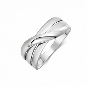 SOFIA stříbrný propletený prsten AUSFUR0ZZ0P-00