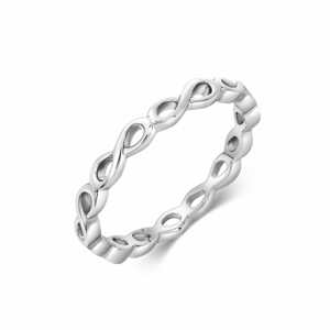 SOFIA stříbrný prsten se symboly nekonečna AEAR7032/R
