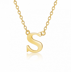 SOFIA zlatý náhrdelník s písmenem S NB9NBG-900S