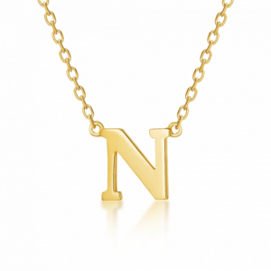 SOFIA zlatý náhrdelník s písmenem N NB9NBG-900N