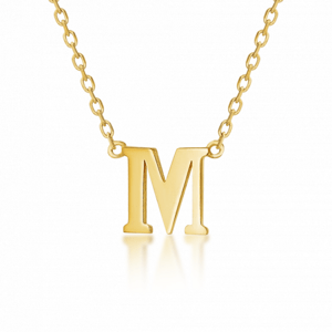 SOFIA zlatý náhrdelník s písmenem M NB9NBG-900M