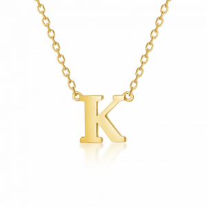 SOFIA zlatý náhrdelník s písmenem K NB9NBG-900K