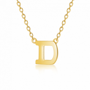 SOFIA zlatý náhrdelník s písmenem D NB9NBG-900D