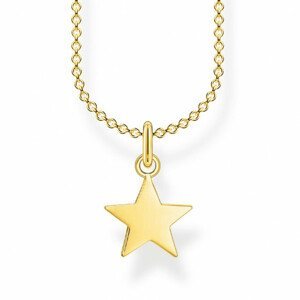THOMAS SABO náhrdelník Star gold KE2053-413-39-L45v