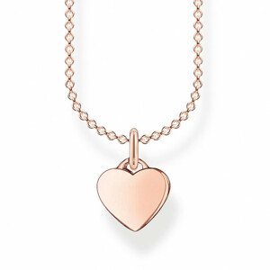 THOMAS SABO náhrdelník Heart rose gold KE2049-415-40-L45v