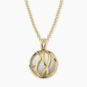 ENGELSRUFER náhrdelník s perleťovou kuličkou ERN-LILPARADISE-PE-G