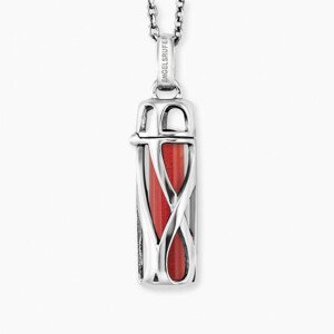 ENGELSRUFER náhrdelník s kamenem vel. S - červený jaspis ERN-HEAL-RJ-S