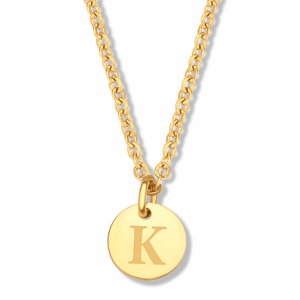 CO88 ocelový náhrdelník s písmenem K C88CN-26148