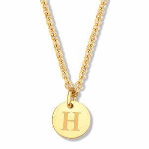 CO88 ocelový náhrdelník s písmenem H C88CN-26145