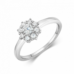SOFIA stříbrný prsten se zirkony CORZB88454