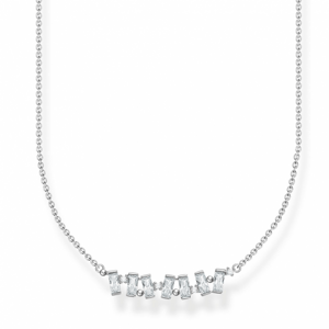THOMAS SABO náhrdelník White stones silver KE2095-051-14-L45V