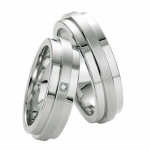 BREUNING stříbrné snubní prsteny BR48/08047 - 48