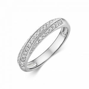 SOFIA stříbrný prsten se zirkony ANSR180048CZ1