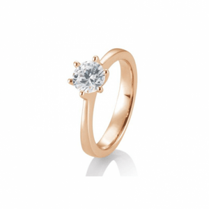 SOFIA DIAMONDS prsten z růžového zlata s diamantem 0,60 ct BE41/85985-R