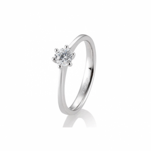 SOFIA DIAMONDS prsten z bílého zlata s diamantem 0,40 ct BE41/84832-W
