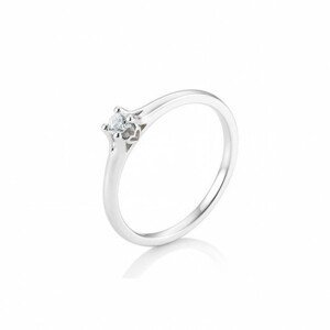 SOFIA DIAMONDS prsten z bílého zlata s diamantem 0,15 ct BE41/05719-W