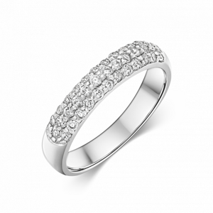 SOFIA stříbrný prsten se zirkony DOZAZA-RZA-ZW