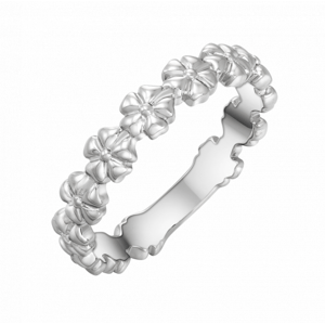 SOFIA stříbrný prsten s květinami AEAR1829/R