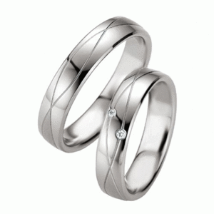 BREUNING stříbrné snubní prsteny BR48/08075 - 76
