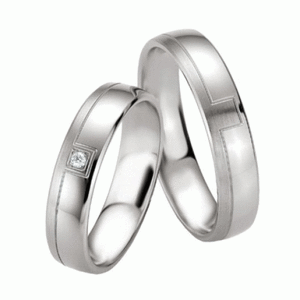 Breuning stříbrné snubní prsteny BR48/08089 - 90