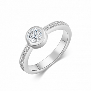 SOFIA stříbrný prsten se zirkony AEAR4534Z/R