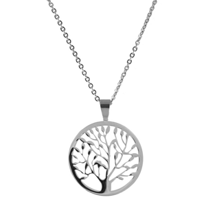 CO88 ocelový náhrdelník se stromem života C88CN-10004