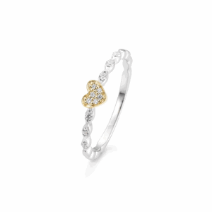 SOFIA DIAMONDS zlatý prsten s diamanty BE41/05710-G+W