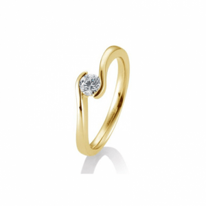 SOFIA DIAMONDS prsten ze žlutého zlata s diamantem 0,30 ct BE41/85944-Y
