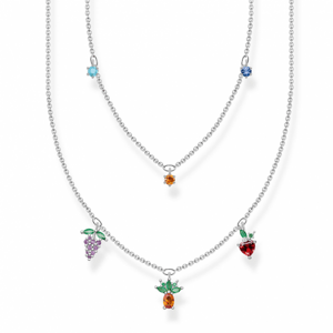 THOMAS SABO náhrdelník Colourful fruits silver KE2098-477-7-L45V