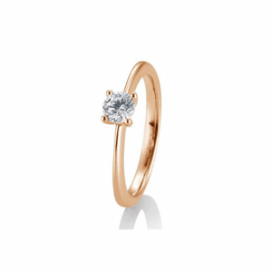 SOFIA DIAMONDS prsten z růžového zlata s diamantem 0,40 ct BE41/05638-R