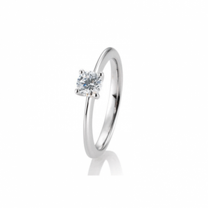 SOFIA DIAMONDS prsten z bílého zlata s diamantem 0,50 ct BE41/05639-W