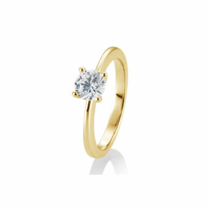 SOFIA DIAMONDS prsten ze žlutého zlata s diamantem 0,80 ct BE41/05736-Y