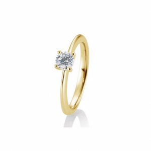SOFIA DIAMONDS prsten ze žlutého zlata s diamantem 0,50 ct BE41/05639-Y
