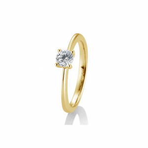 SOFIA DIAMONDS prsten ze žlutého zlata s diamantem 0,40 ct BE41/05638-Y