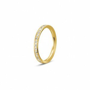 BREUNING zlatý eternity snubní prsten BR48/04722YG