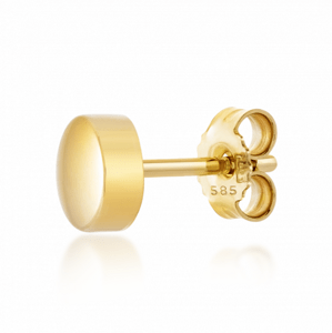 SOFIA zlatá kusová náušnice kroužek PAC312-022