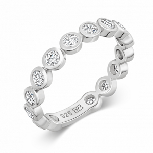 SOFIA stříbrný prsten se zirkony AEAR1871Z/R