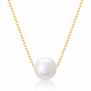 SOFIA zlatý náhrdelník s perlou NB4-SOFN0009
