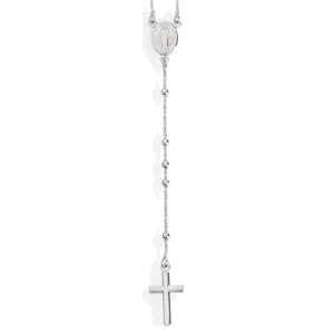 AMEN stříbrný růženec náhrdelník CRO25B
