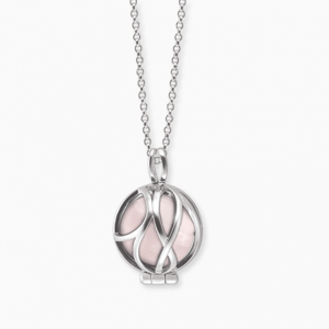 ENGELSRUFER náhrdelník s růženínem ERN-HEALPA-RQXS