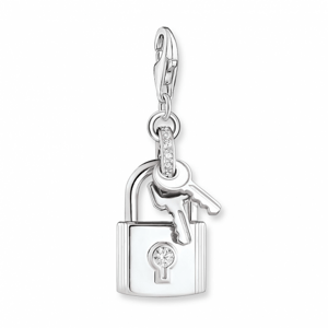 THOMAS SABO přívěsek charm Lock with key silver 1875-051-14