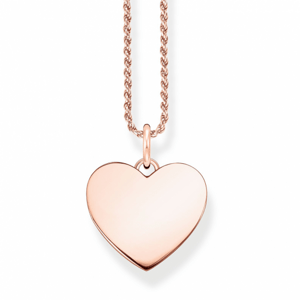 THOMAS SABO náhrdelník Heart rose gold KE2132-415-40-L50