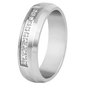 Beneto Dámský snubní prsten z oceli SPD03 59 mm