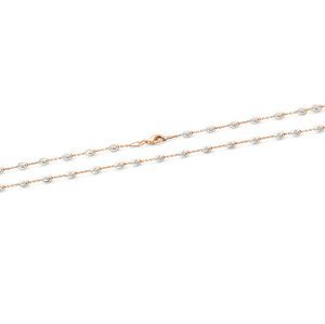 Beneto Módní bicolor balónkový náhrdelník AGS1147 50 cm